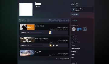 CONTA STEAM CS 2 + 8 MEDALHAS