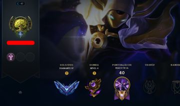 CONTA SMURF DIAMANTE 80% WINRATE KASSADIN RAPINANTE CÓSMICO