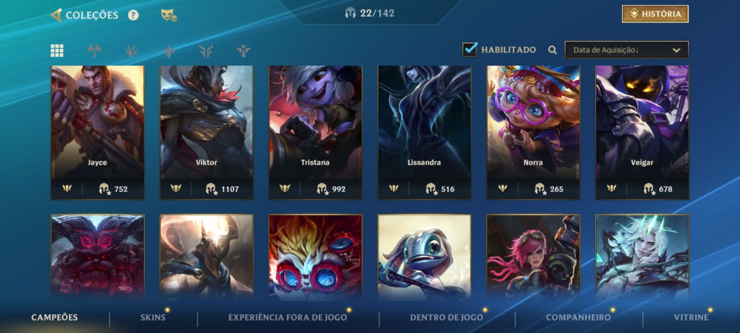 Wild Rift - 22 bonecos + 8 skins