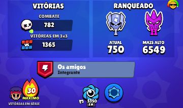 Conta Brawl Stars - 16K Troféus
