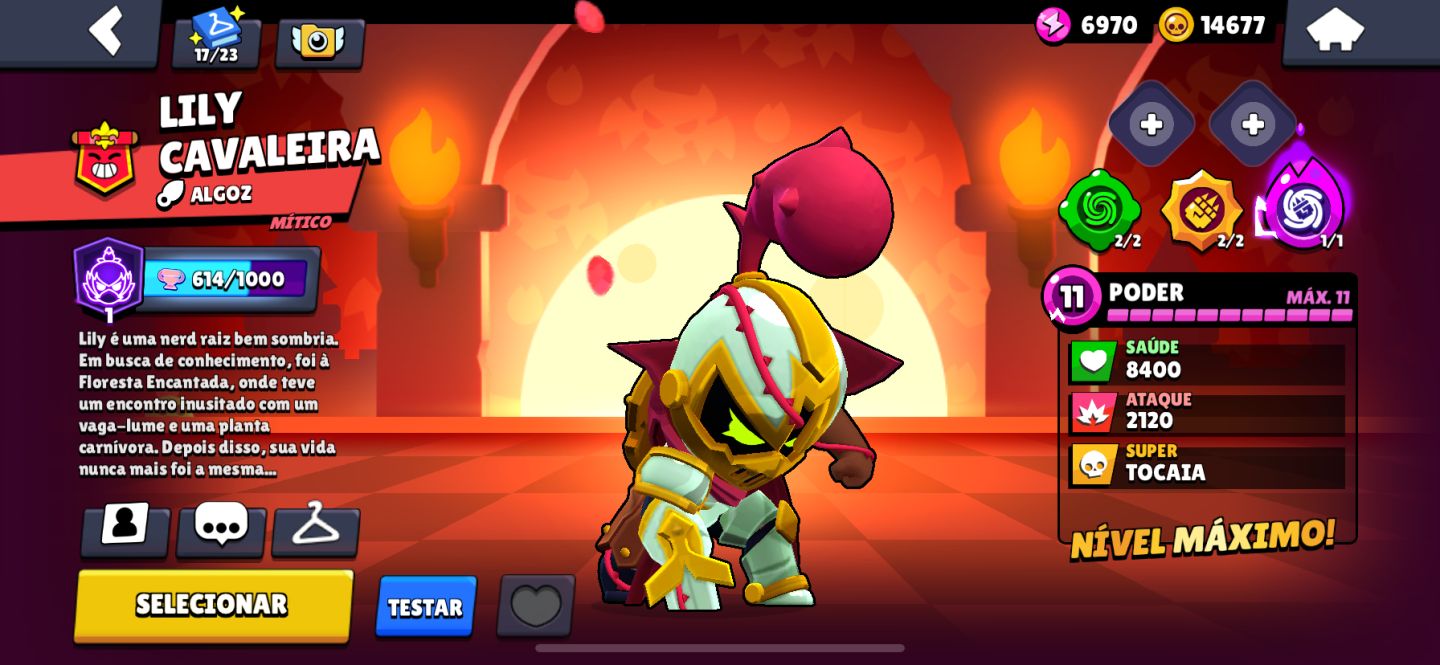 CONTA TOP DE BRAWL STARS