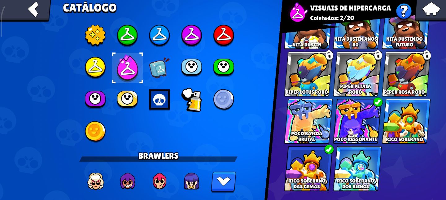 CONTA BRAWL STARS | 2K TROFÉUS|