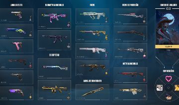 Conta de valorant (skins)