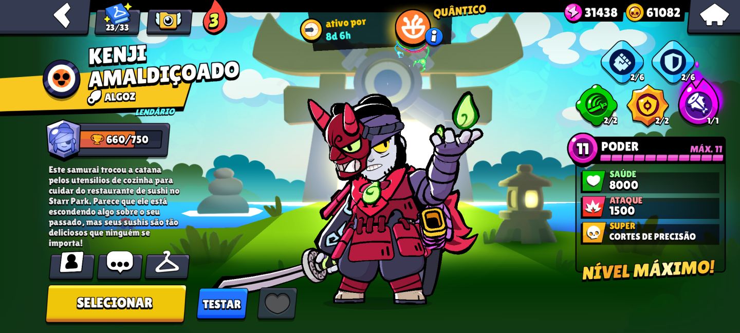 Conta Top Brawl Stars e Clash Royale, as duas estão bem tops