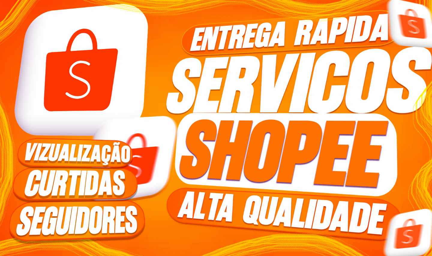 (MENOR PREÇO) VIEWS | CURTIDAS | SEGUIDORES PARA SHOPEE - ENVIO VELOZ | GARANTIA