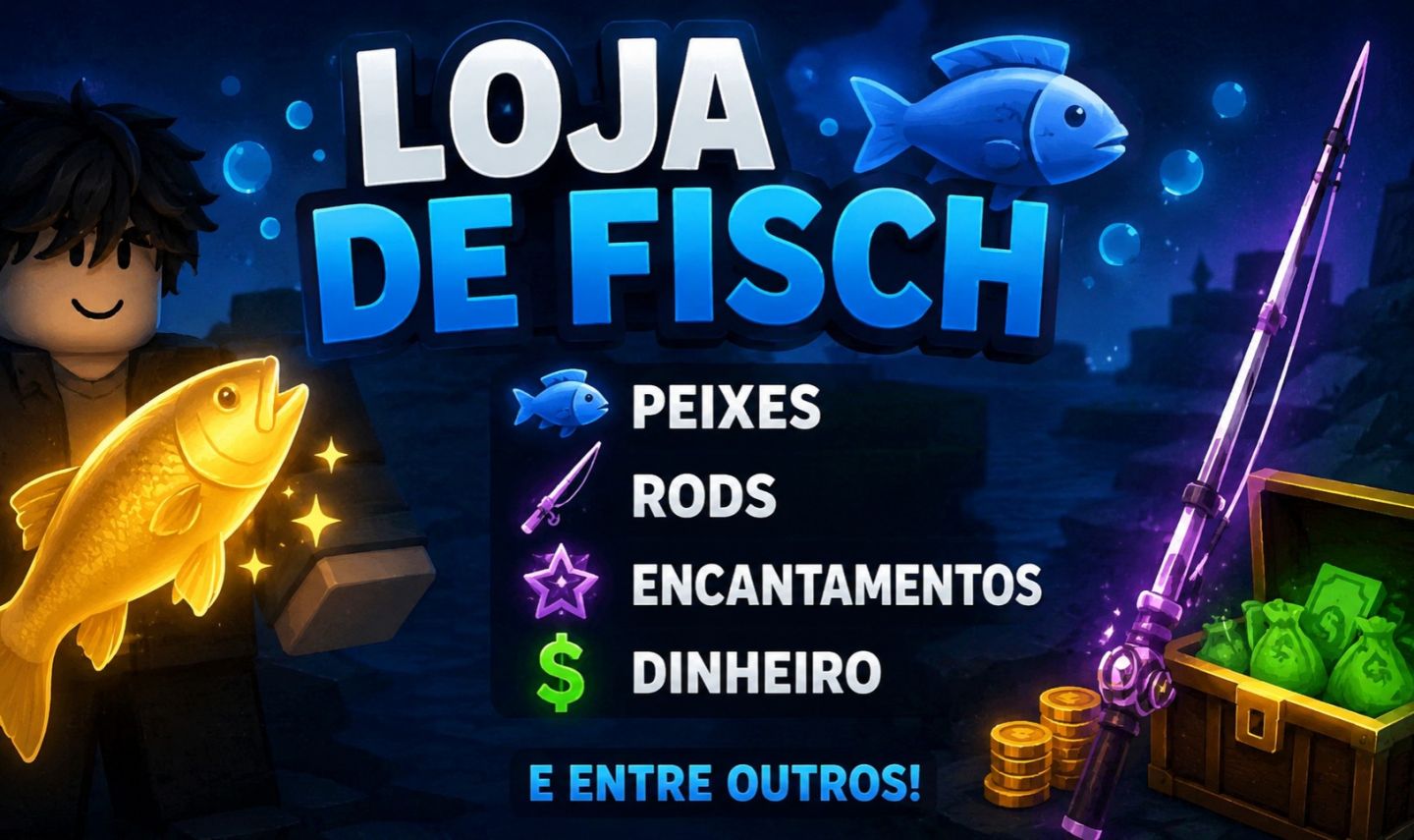 Fisch - RELICS | RODS | FISHES | QUESTS |