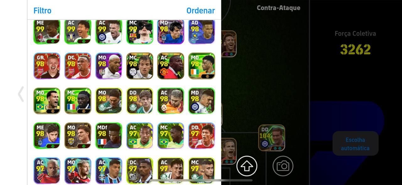 CONTA SEMI-FULL! TRIO MSN + R10 SORRISIN + VITINHA + DIDA + SALAH BLITZ E++++!