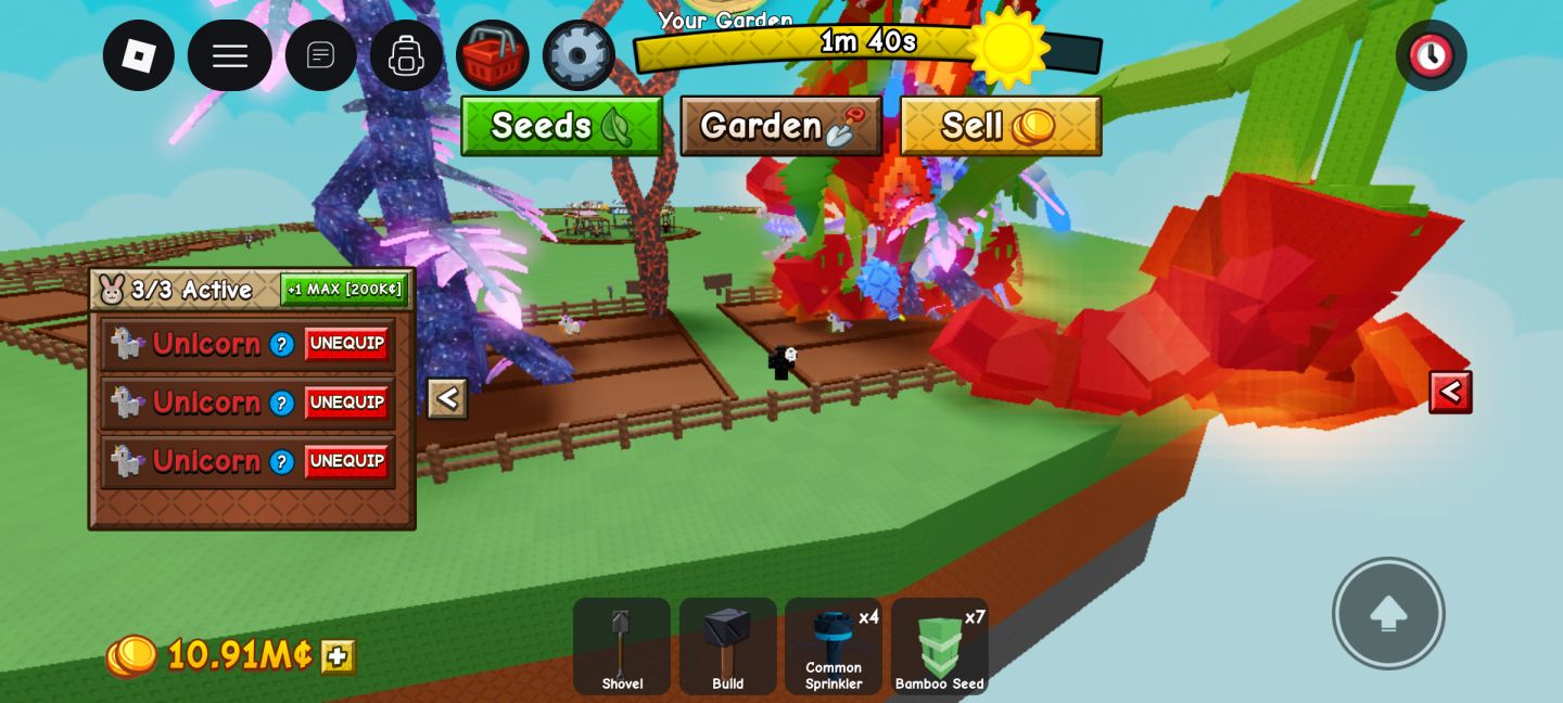 Conta Roblox Top , Skins , Blox Fruits , Grow a Garden 1 e 2 bem focados