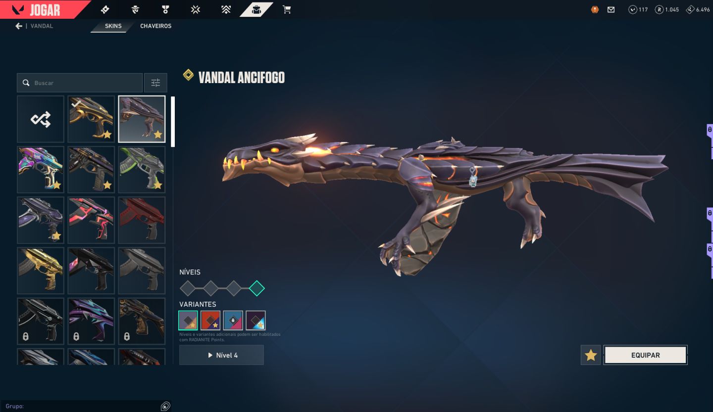 CONTA VALORANT TODOS PERSONAGENS LIBERADOS E RANKED + SKINS (FULL ACESSO)
