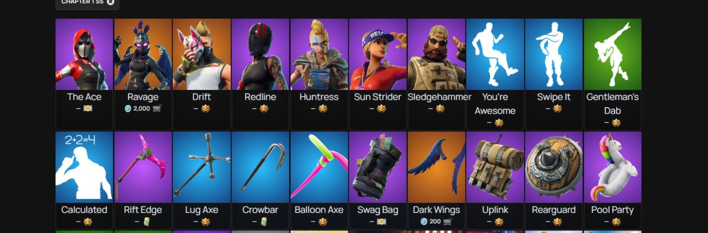 CONTA FORTNITE (+180 SKINS, SKINS OLD CAPITULO 1, IKONIK E MAIS)