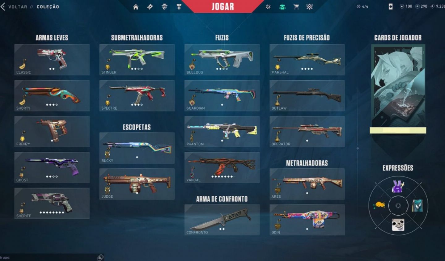Conta Vava por 350$+ // Gastos: 753,66$- // 5 Skins de faca / Aceito propostas