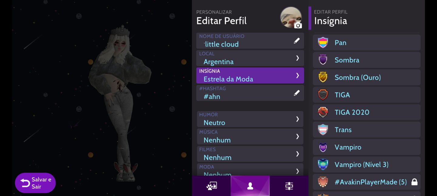 CONTA DE AVAKIN 7 ANOS NV47 ITENS RAROS E+