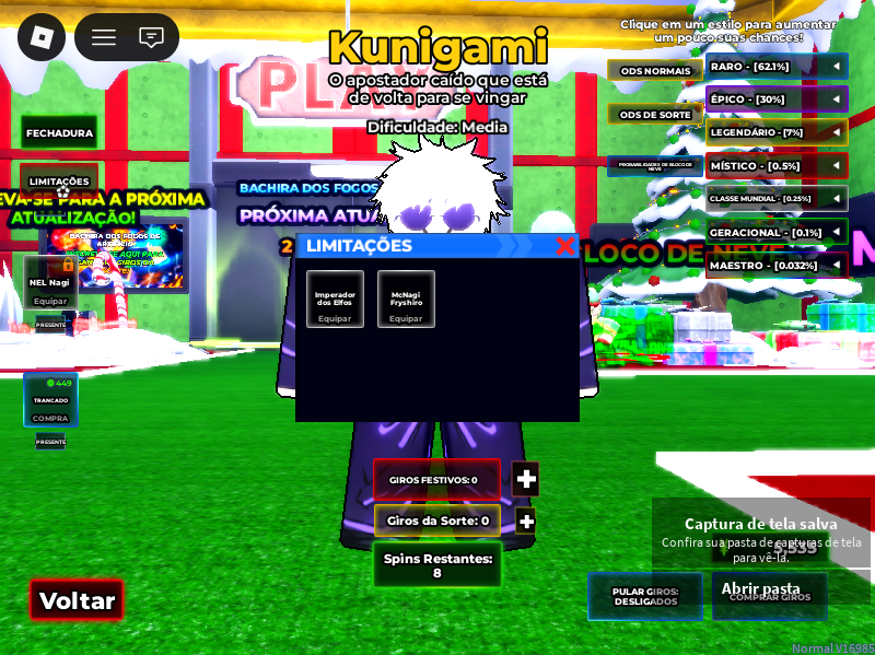 Conta roblox com +1600Robux investidos!