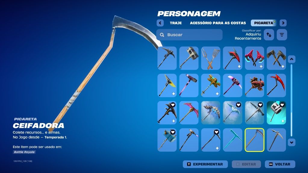 Conta de Fortnite e Fortnite SALVE O MUNDO + conta da Epic com jogos pegos