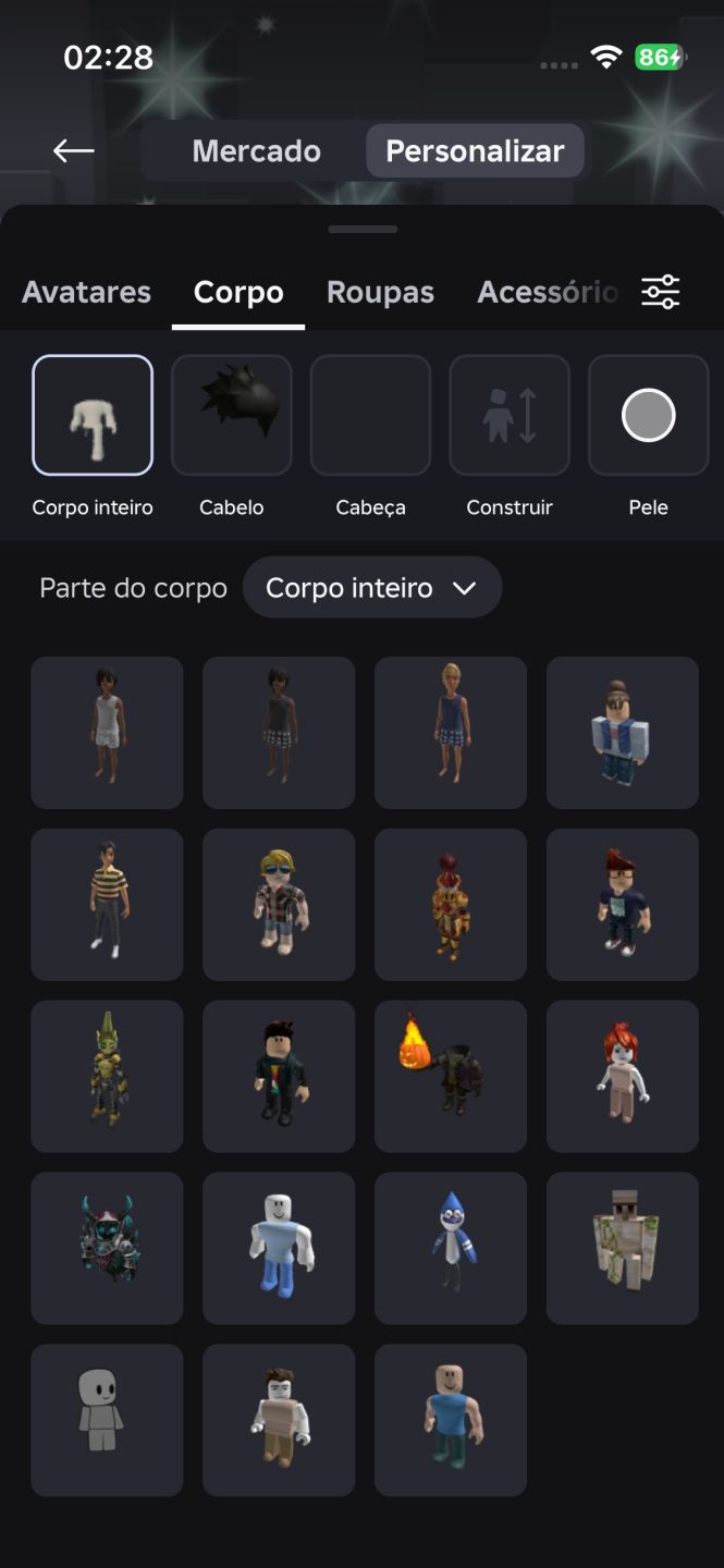 CONTA DE ROBLOX COM HEADLESS E KORBLOX