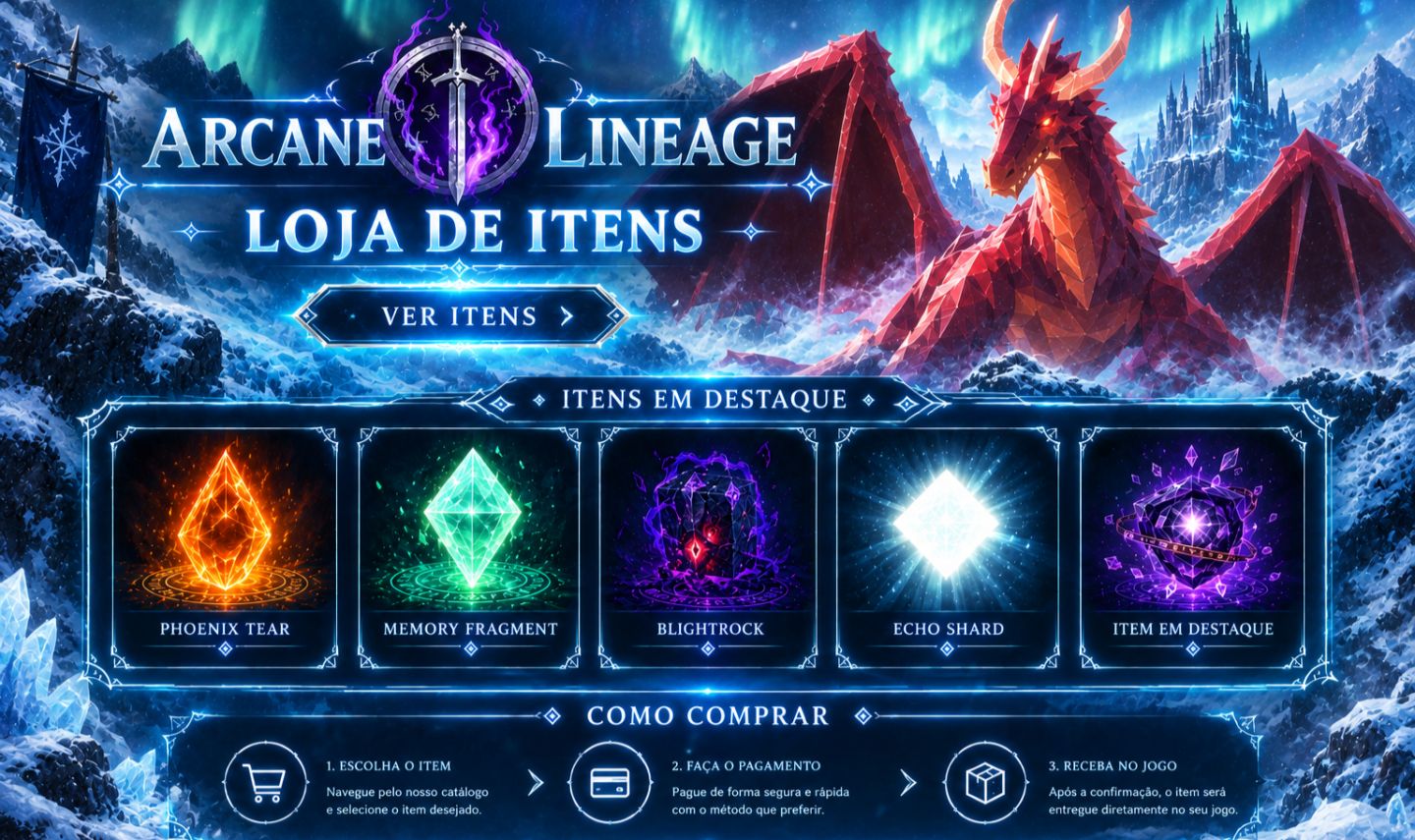 Arcane Lineage melhores preços | Serviços e itens
