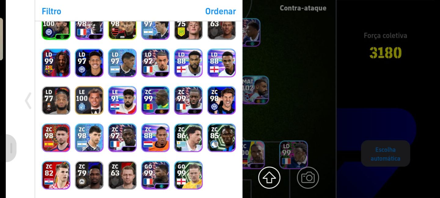 CONTA EFOOTBALL BRABA! SALAH SHOW TIME 102 + PECK DA FRANÇA !!