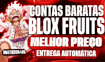 CONTAS BLOX FRUITS COM GAME PASS E PERMS - ENTREGA AUTOMÁTICA | MELHOR PREÇO!