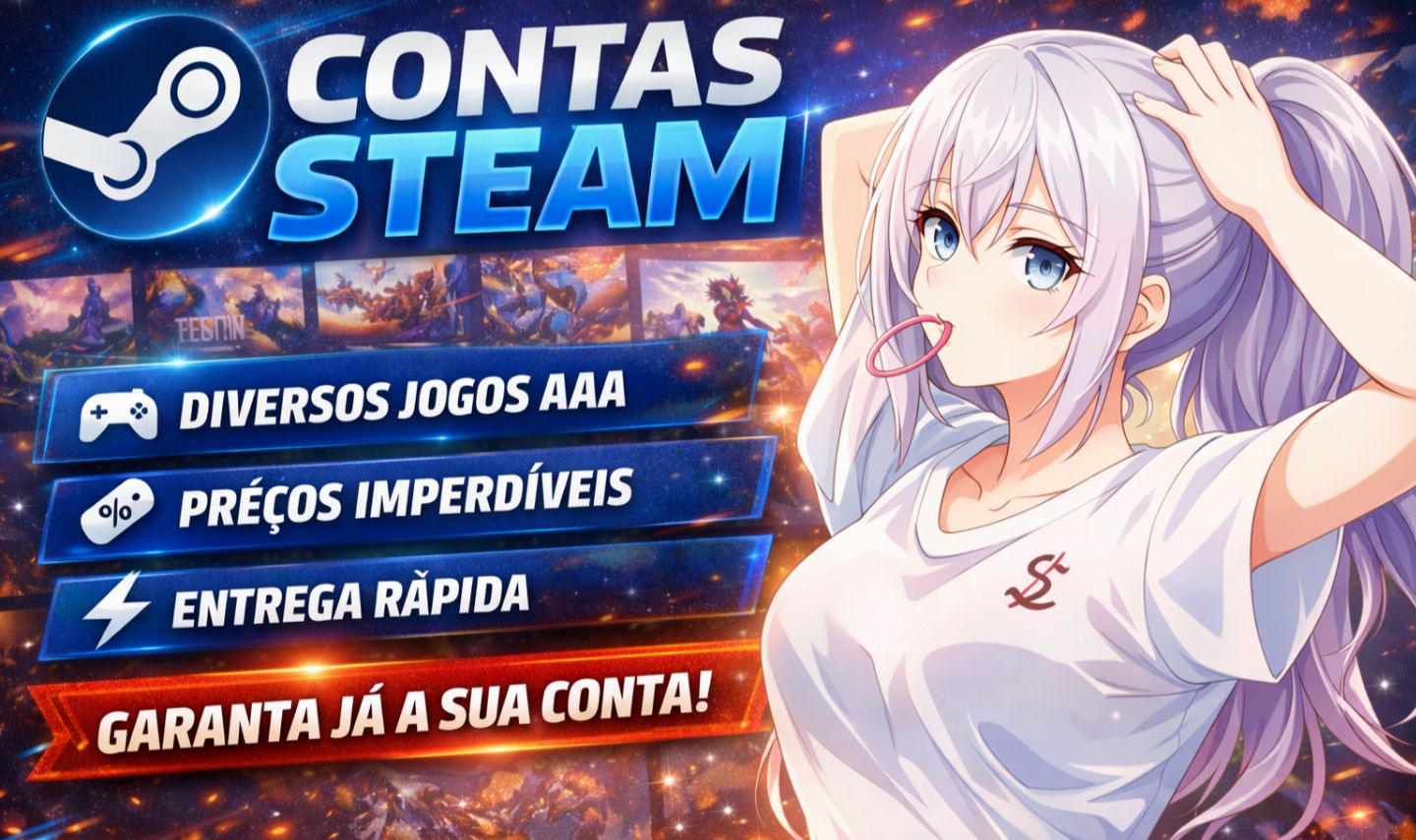 JOGOS PARA PC - CONTA STEAM OFFLINE | ESCOLHA O SEU JOGO
