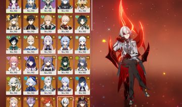 Conta genshin 30 t5 limitados 89 personagens super full endigame