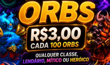 Venda de orbs (esferas de dragões) no Dragon City