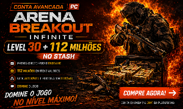 Arena Breakout Infinite PC LVL 30 | +112M Stash | Full Acesso