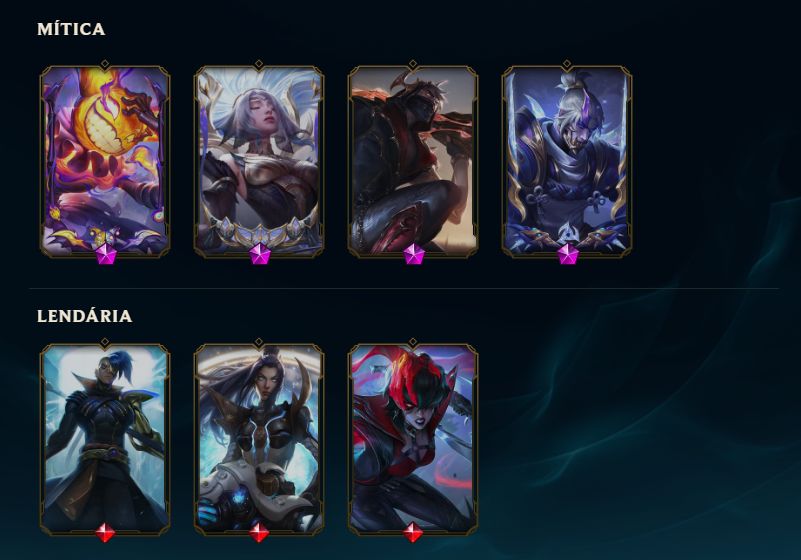 CONTA LOL + VALORANT | SKINS RARAS (ACEITO PROPOSTAS)