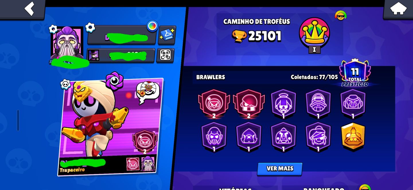 CONTA BRAWL STARS UPADA 2024