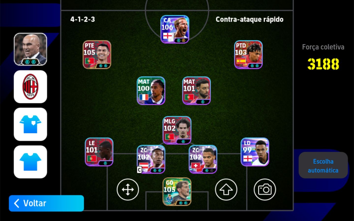 CONTA EFOOTBALL MOBILE 3181+