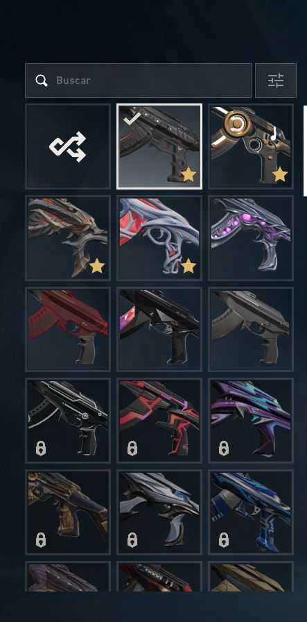 CONTA VALORANT COM DIVERSAS SKINS