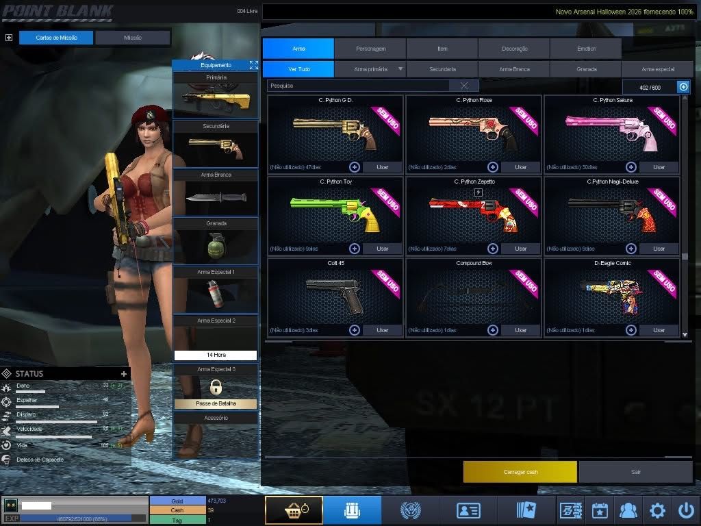 Conta Point Blank Tenente Coronel 5