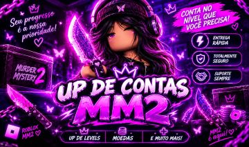 UP DE CONTAS MM2 | SERVIÇO RÁPIDO & CONFIÁVEL