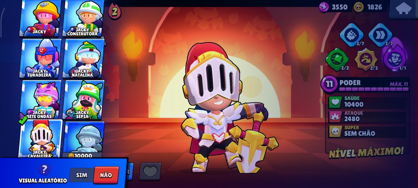 Conta de Brawl Stars - 100K Troféus - Valor Negociável