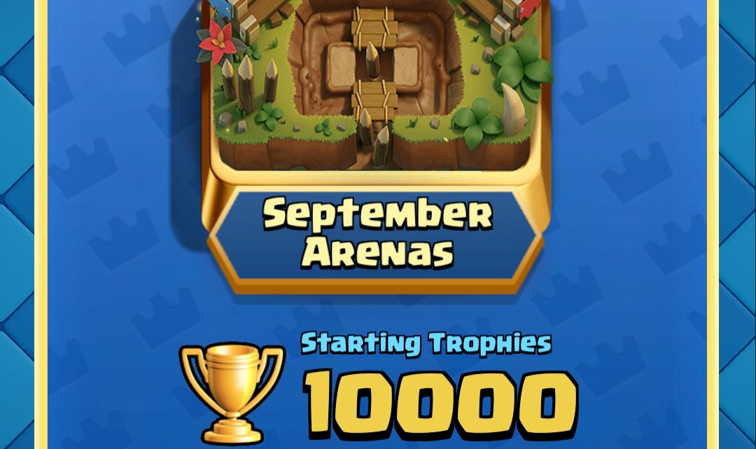 SUBO TROFÉUS E PASSE ARENA 1-25(0 ATÉ 10K), JOGADOR EXPERIENTE - CLASH ROYALE