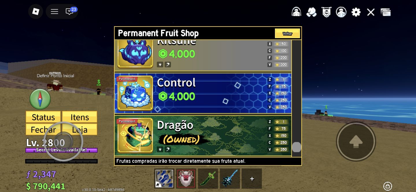 Conta Dragon permanente, kitsune empyre,Yeti Find ,pain perm