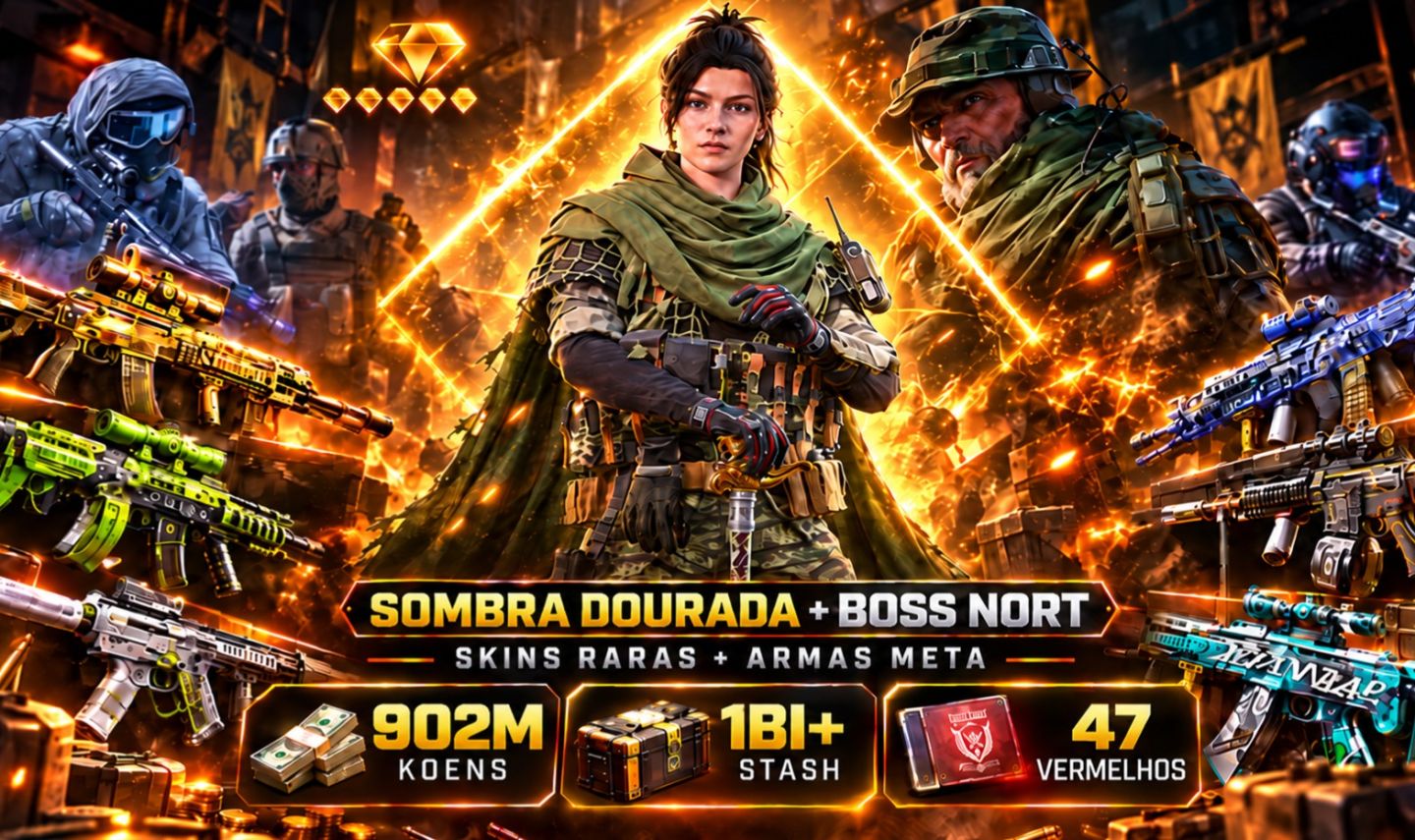 CONTA ARENA BREAKOUT INFINITE 1 BI STASH FULL ACESSO