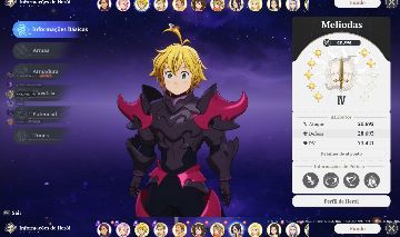 CONTA THE SEVEN DEADLY SINS ORIGIN - END GAME - MELIODAS C7 - MERLIN C6