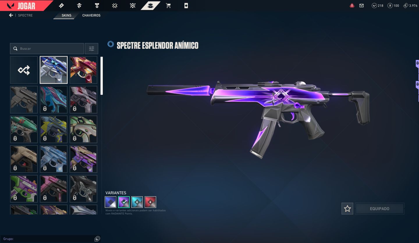 CONTA VALORANT COM SKINS RARAS | Vandal Singularidade + Phantom Reconhecimento