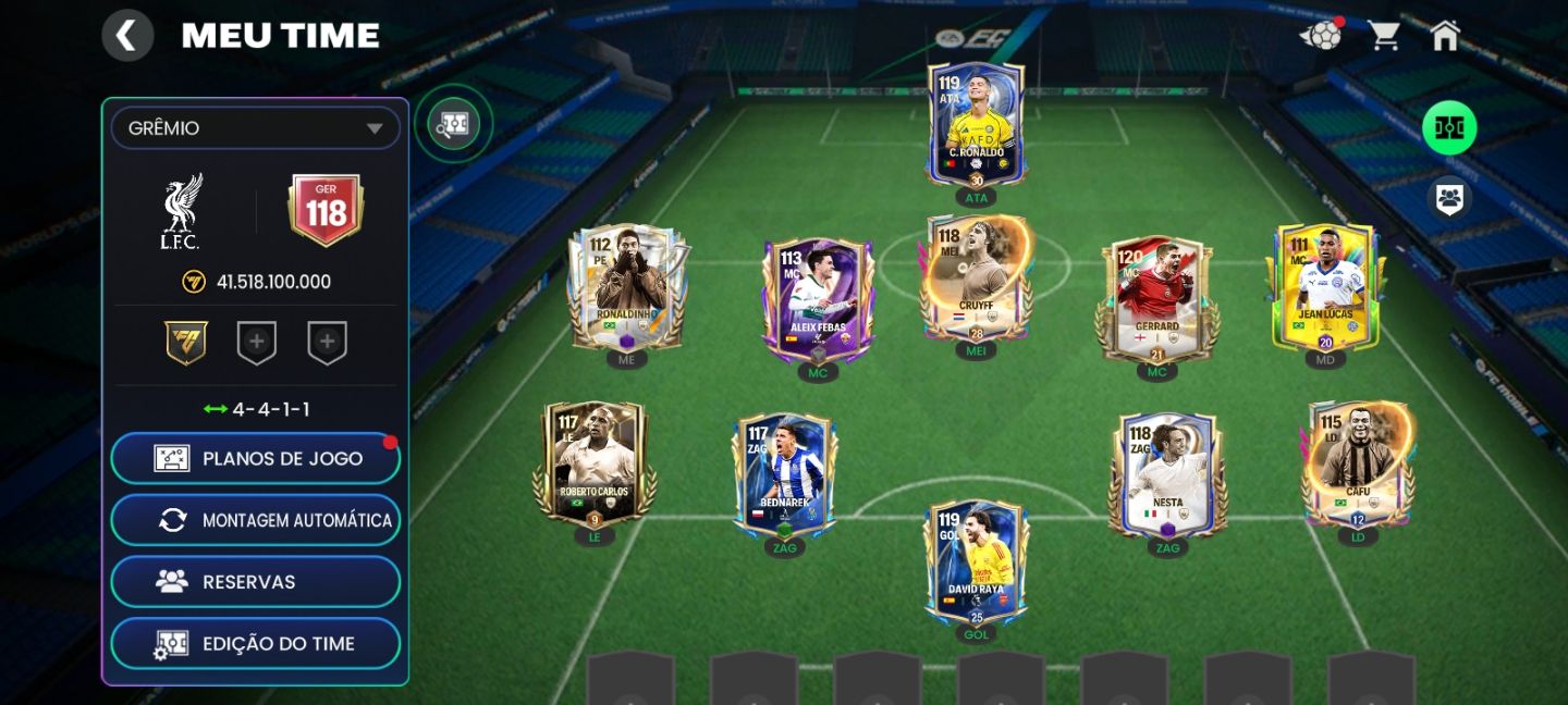 Conta FC mobile para não começar do 0!!!