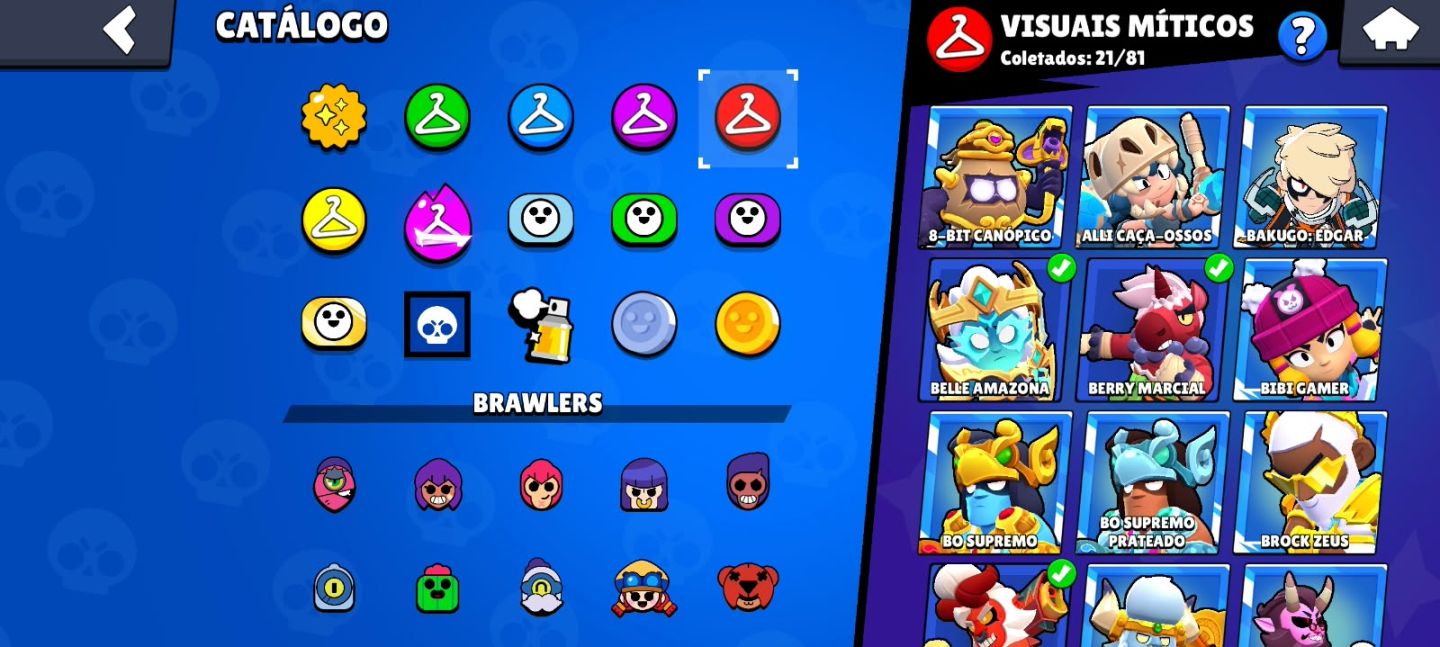 Oferta relâmpago | Conta Brawl stars | 20k troféus