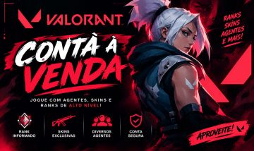 CONTA DE VALORANT / COMP LIBERADO / COM SKIN VANDAL GAIA E GHOST MAGIPUNK