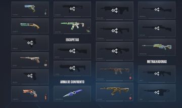 CONTA BRABA COM DIVERSAS SKINS VALORANT