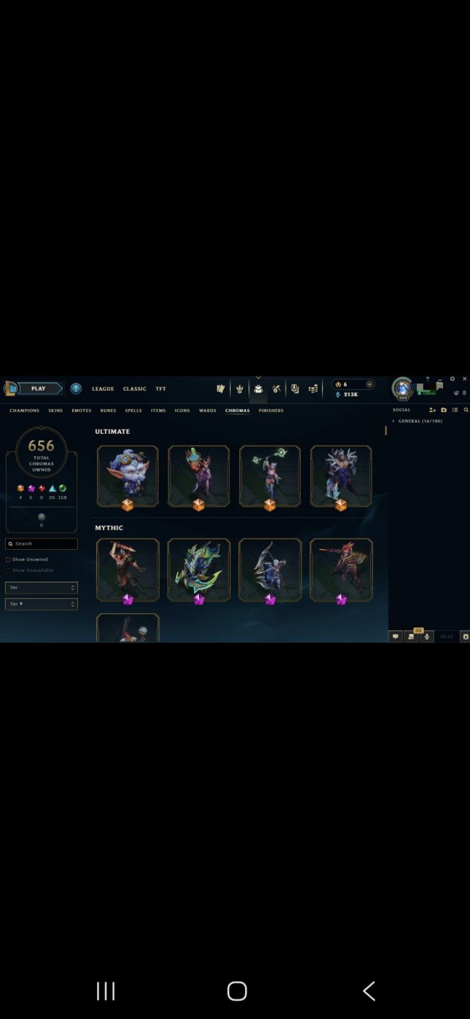 Conta LoL - Skin Ahri Faker, New pax jax, New pax sivir...