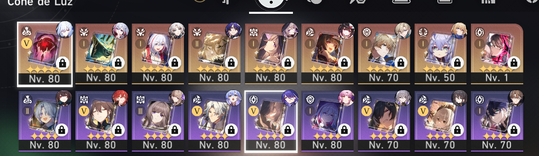 Conta Honkai star Rail 11 Limitados , lv 70