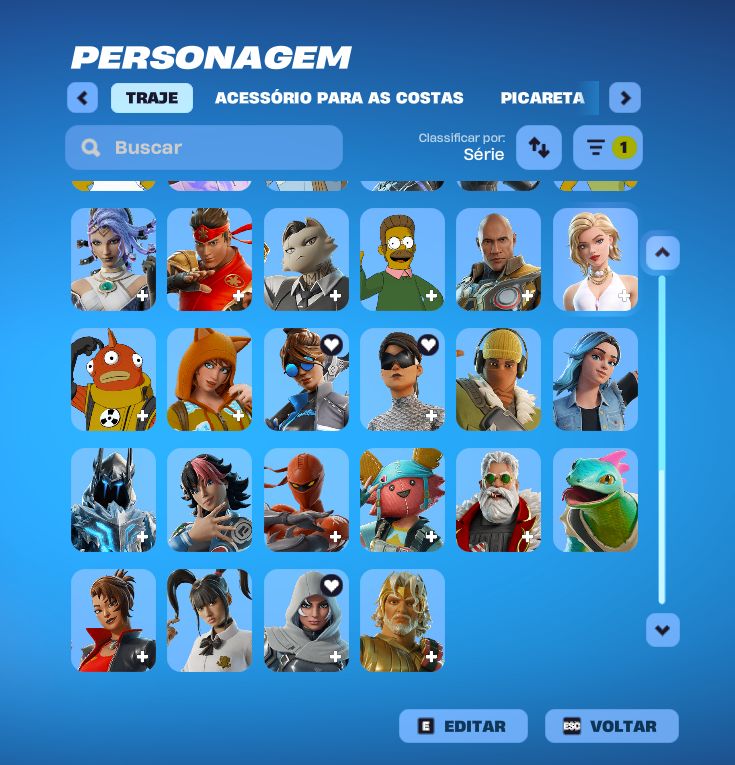 CONTA FORNITE, CONTA EPIC GAMES.
