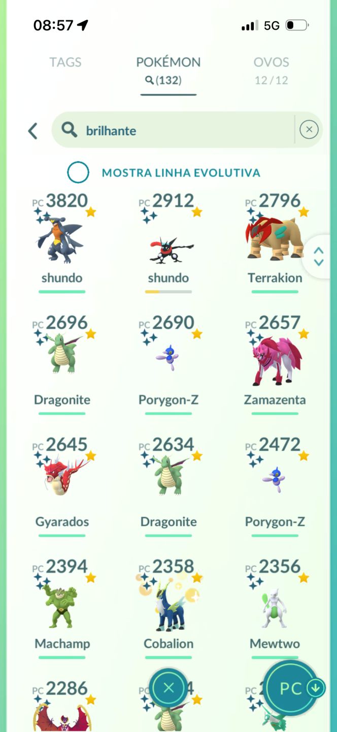 CONTA POKÉMON GO NÍVEL 53 40 HUNDOS, 3 SHUNDOS E MUITOS LENDÁRIOS SHINY!