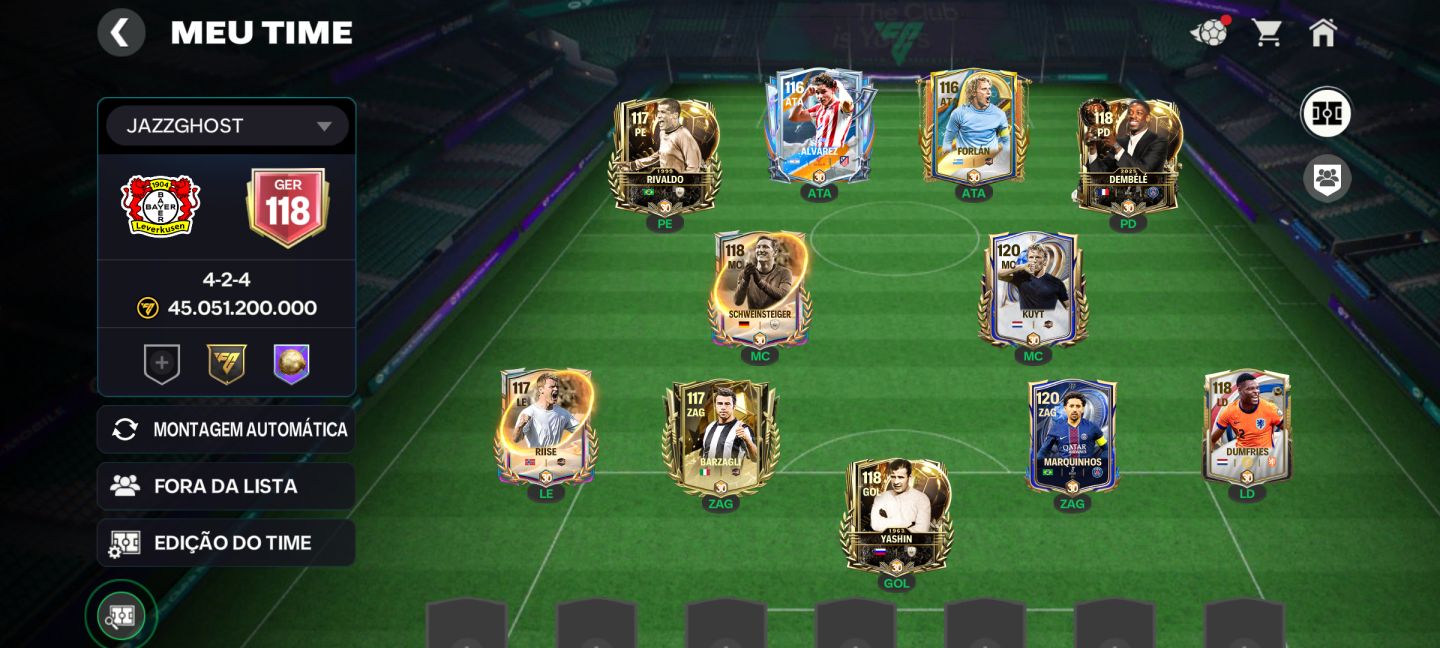 Conta de FC MOBILE 3 Anos
