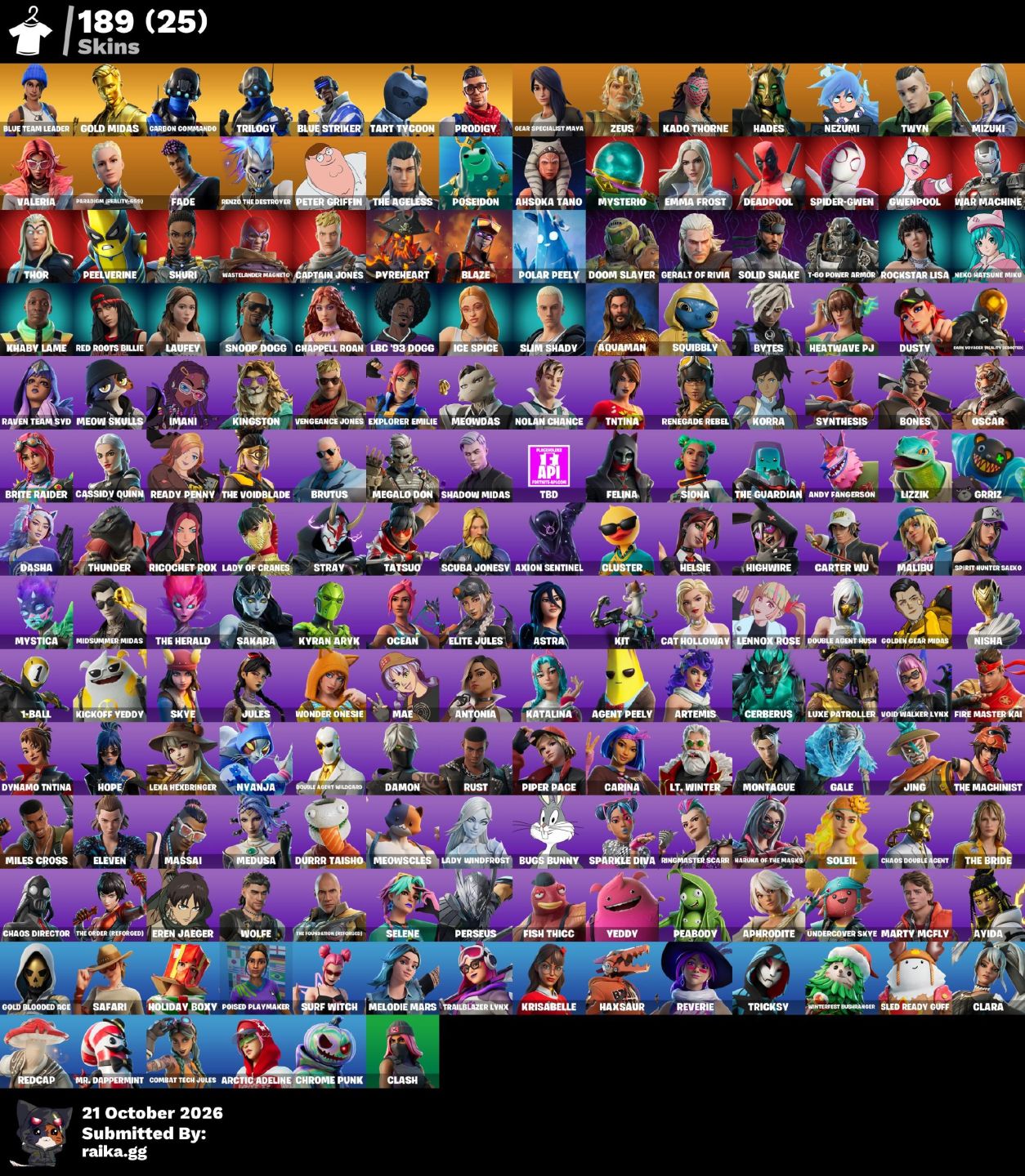 Conta Fortnite Emotes Raros Midas Gold Blue team leader, varios packs da psn