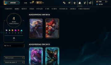 CONTA LEAGUE OF LEGENDS À VENDA !!!!!!!