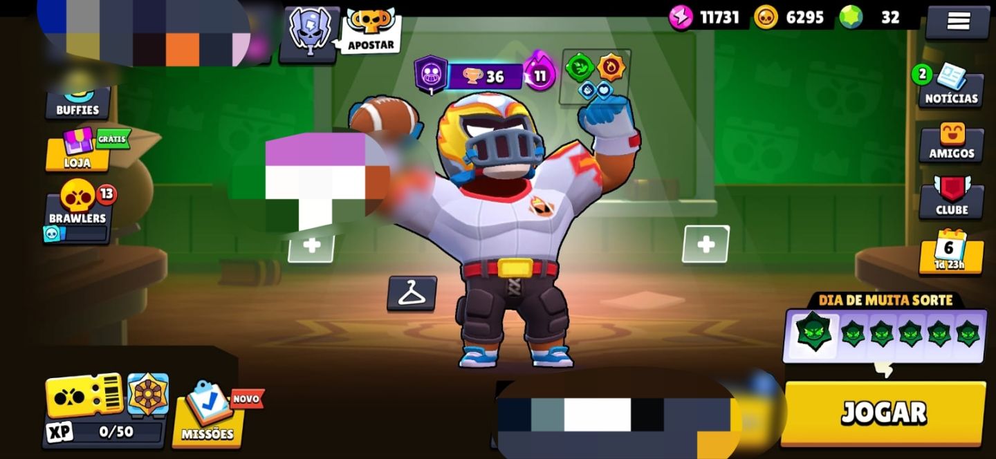Conta Brawl stars e clash royale - Mesmo acesso